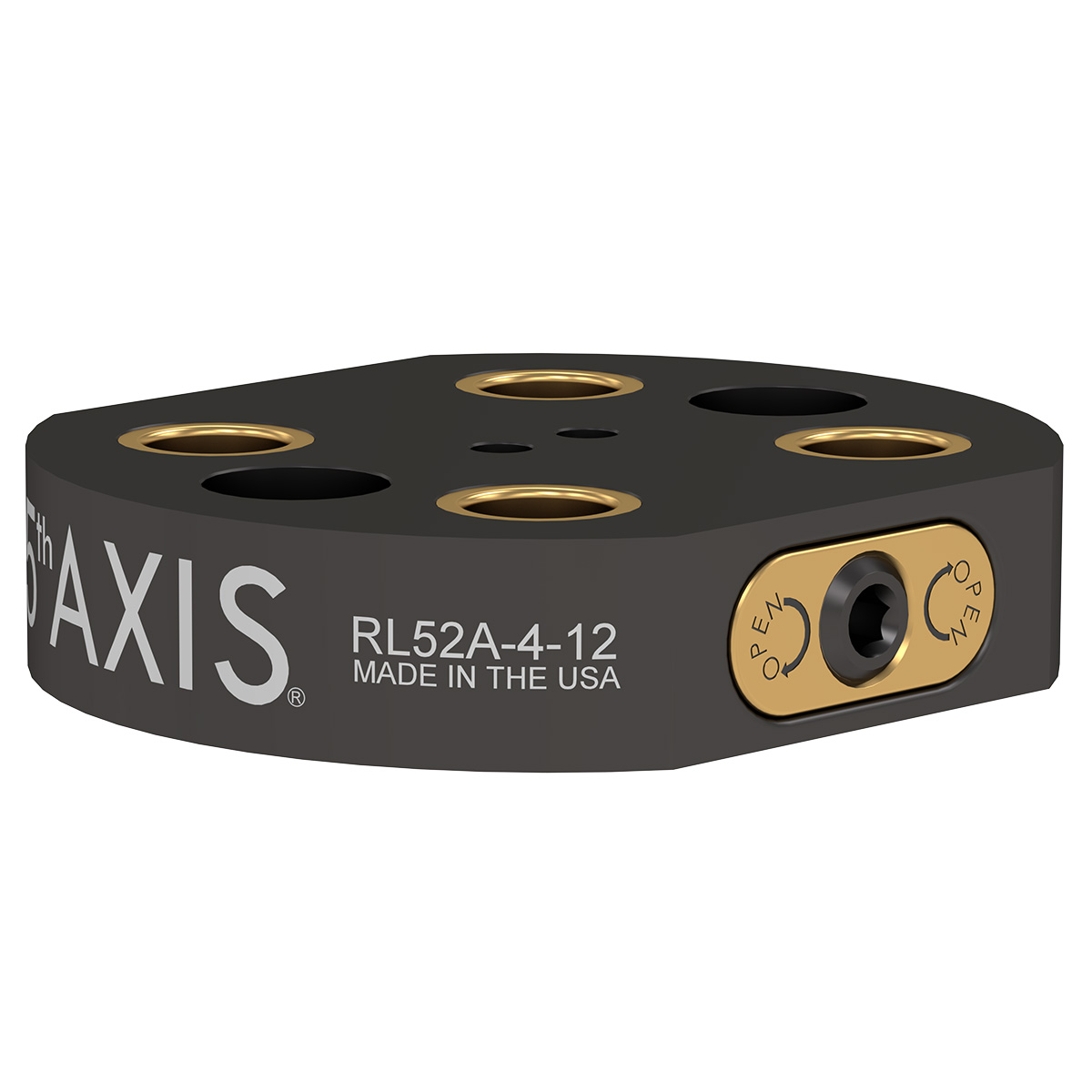 Mechanical zero-point plate - 52mm - RockLock