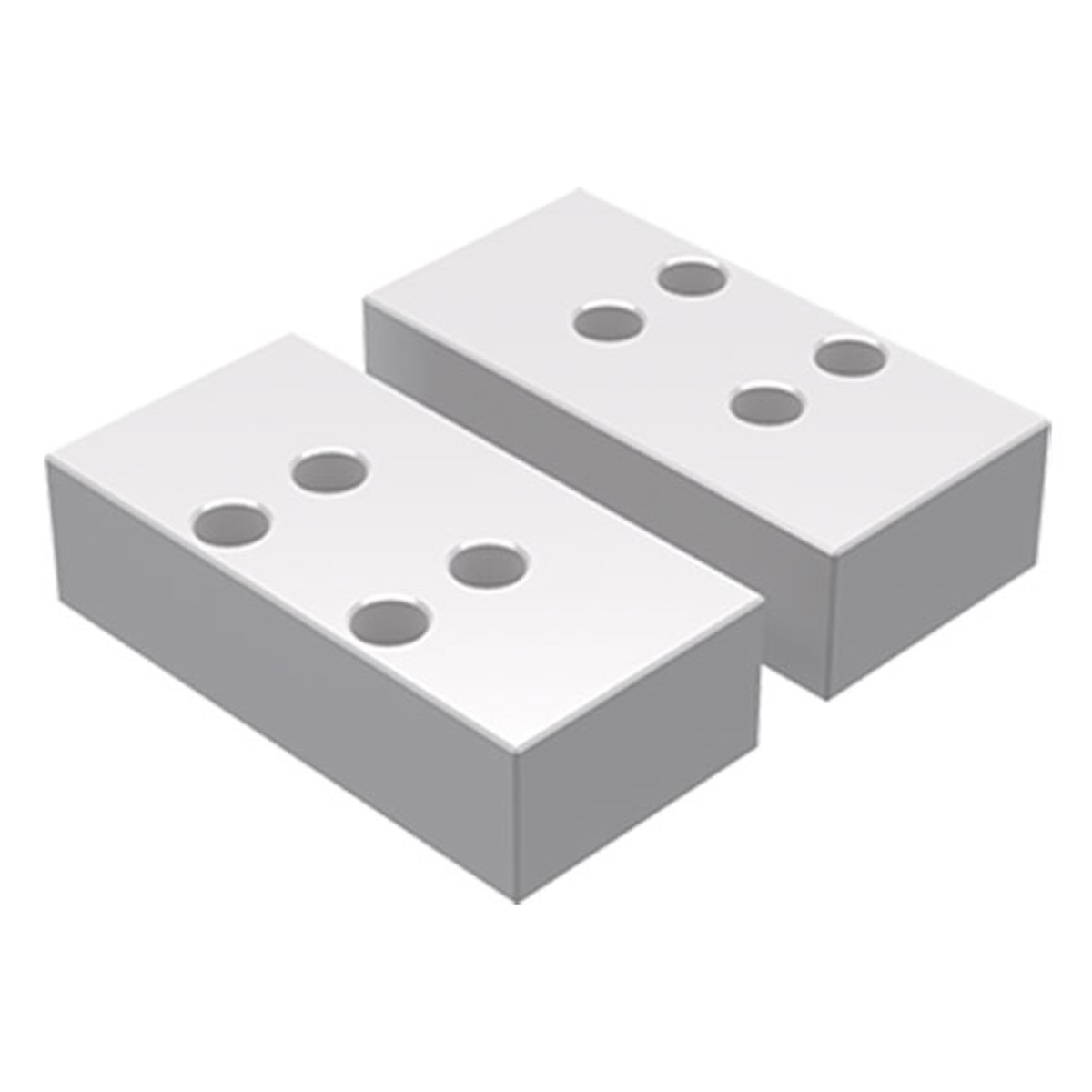 Backenrohling aus Aluminium,maschinell bearbeitbar