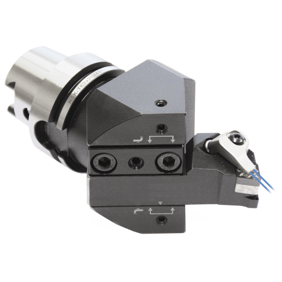 Multi-Drehhalter 45° HSK 63-25-97 mit IK