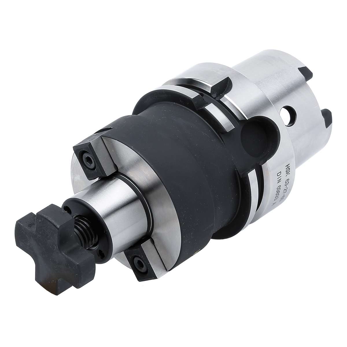 Quernut-Aufsteckdorn HSK 100-27-200 DIN 69893-A