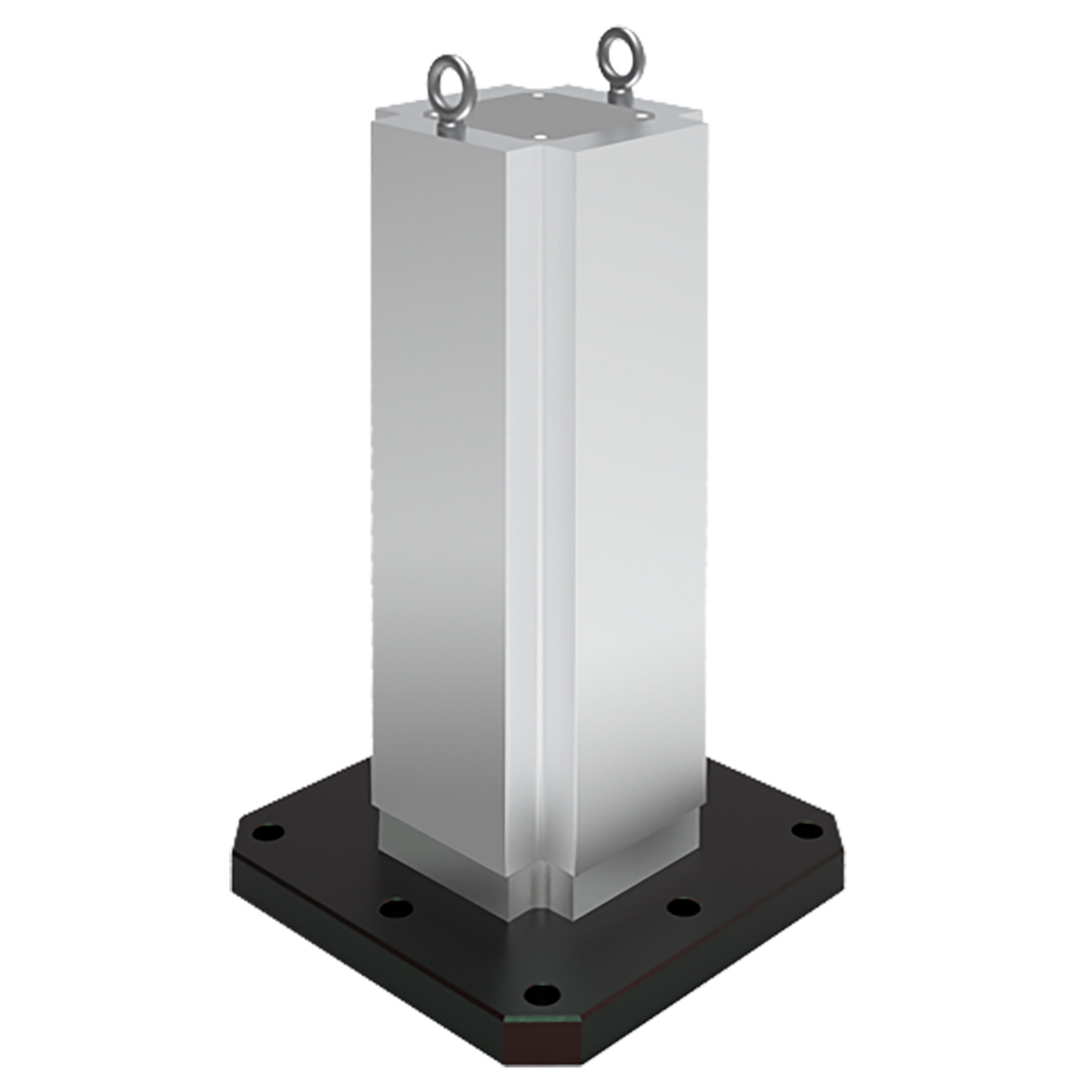Spannturm 4-seitig Alu bearbeitbar - 400mm
