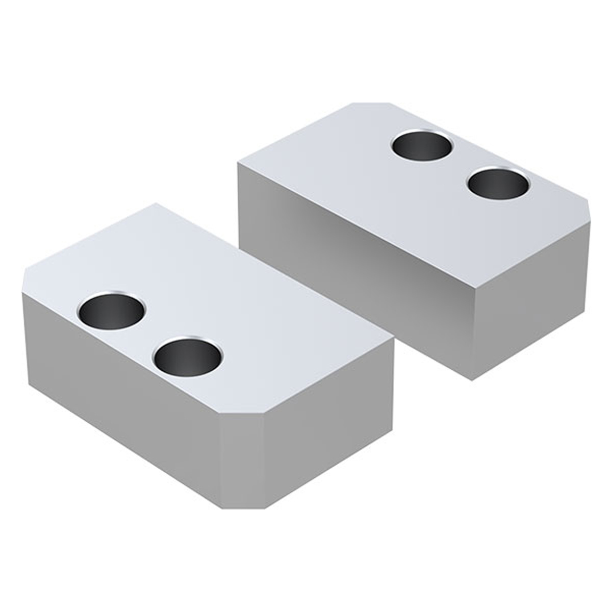 Backenrohling aus Aluminium,maschinell bearbeitbar